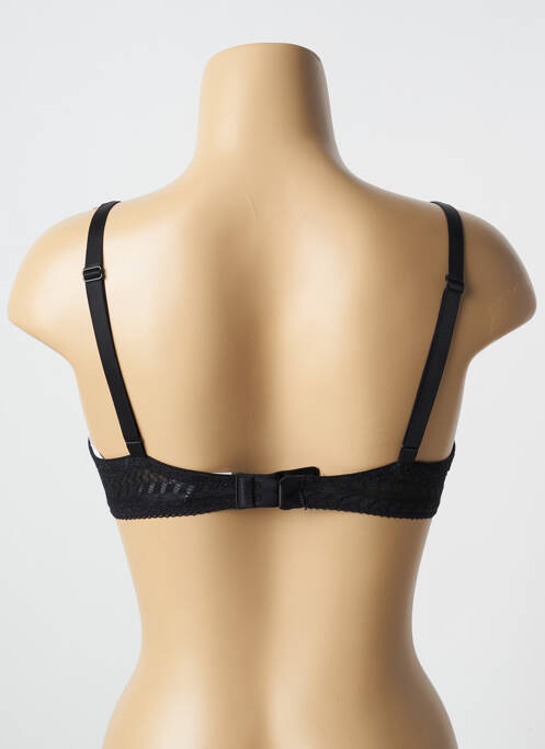 Soutien-gorge effet matière satinée haut soutien-gorge moulé noir PASSIONATA femme