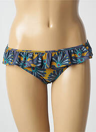 Bas de maillot de bain imprimé fantaisie culotte bleu PRINCESSE TAM-TAM femme