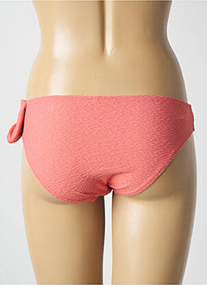 Bas de maillot de bain effet matière satinée culotte rose PRINCESSE TAM-TAM femme