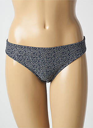 Bas de maillot de bain imprimé fantaisie culotte bleu PRINCESSE TAM-TAM femme