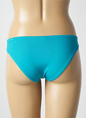 Bas de maillot de bain effet matière satinée culotte bleu PRINCESSE TAM-TAM femme