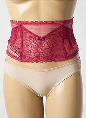 Corset rose CHANTELLE pour femme seconde vue