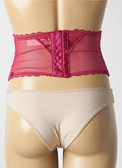 Corset rose CHANTELLE pour femme seconde vue