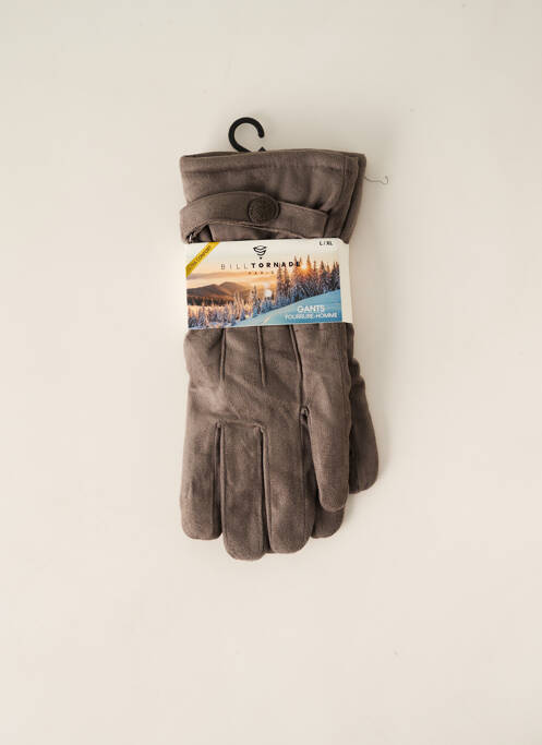 Gants gris BILLTORNADE pour homme