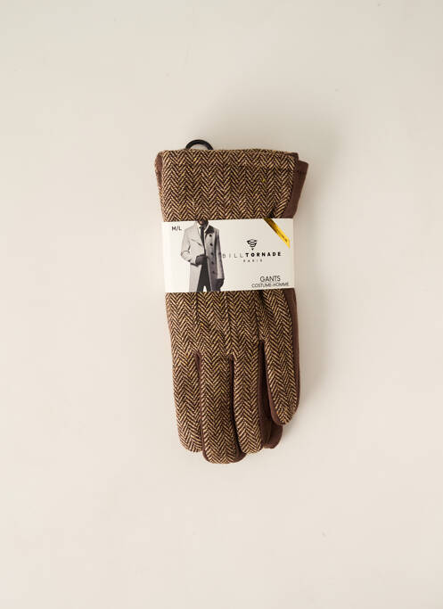 Gants marron BILLTORNADE pour homme