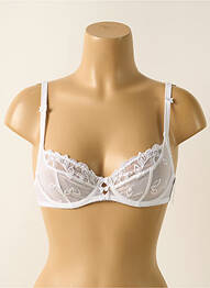 Soutien-gorge légère et transparente haut soutien-gorge emboitant blanc AUBADE femme