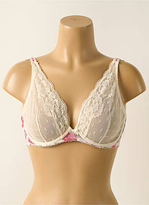 Soutien-gorge légère et transparente haut soutien-gorge emboitant blanc AUBADE femme