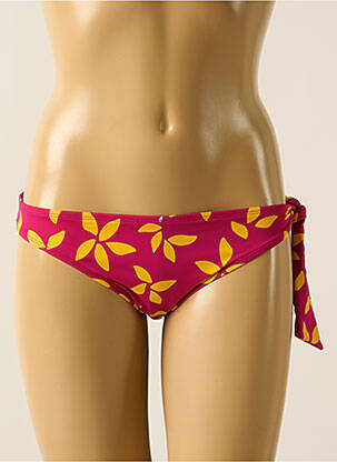 Bas de maillot de bain imprimé fantaisie culotte violet AUBADE femme