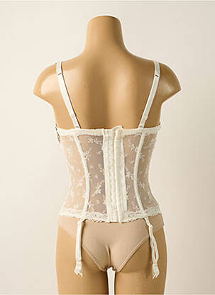 Corset légère et transparente beige AUBADE femme