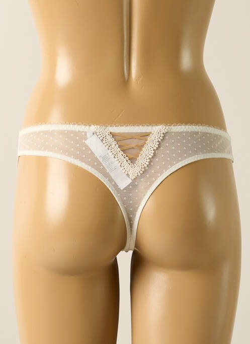 Tanga blanc AUBADE femme