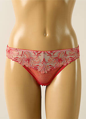 Tanga rouge AUBADE pour femme