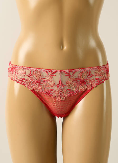 Tanga rouge AUBADE pour femme