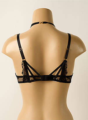 Soutien-gorge tissage dentelle haut soutien-gorge emboitant noir AUBADE femme