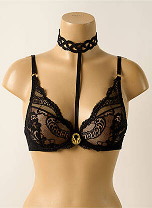 Soutien-gorge légère et transparente haut soutien-gorge emboitant noir AUBADE femme