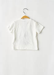 T-shirt blanc PLEASE pour garçon seconde vue