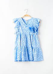 Robe courte bleu PLEASE pour fille seconde vue