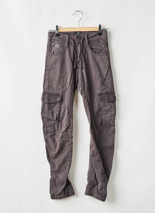 Pantalon cargo gris LE TEMPS DES CERISES pour garçon