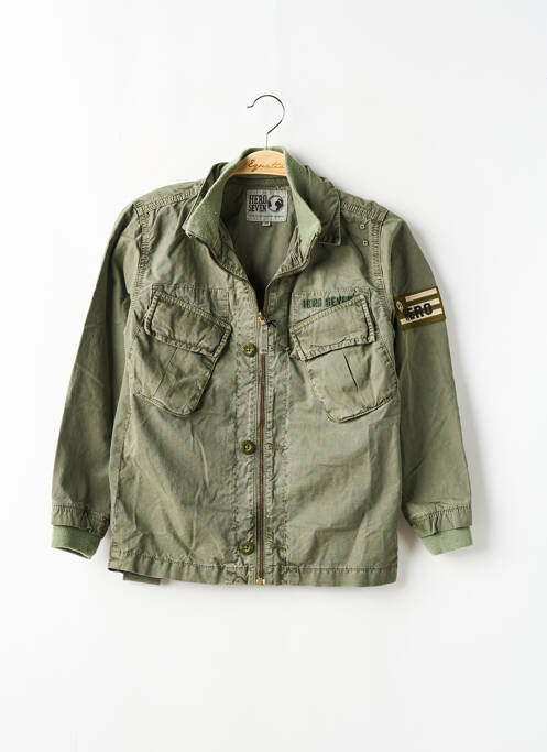 Veste casual vert HERO SEVEN pour garçon