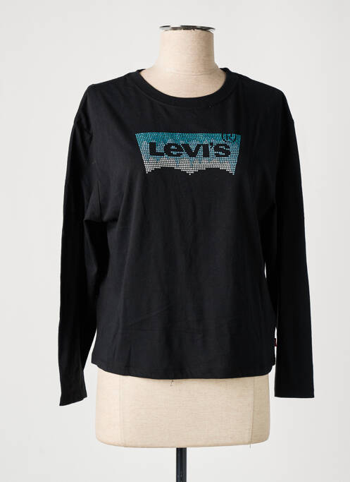 T-shirt noir LEVIS pour fille