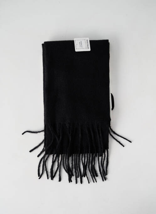 Echarpe maille opaque noir BILL TORNADE homme