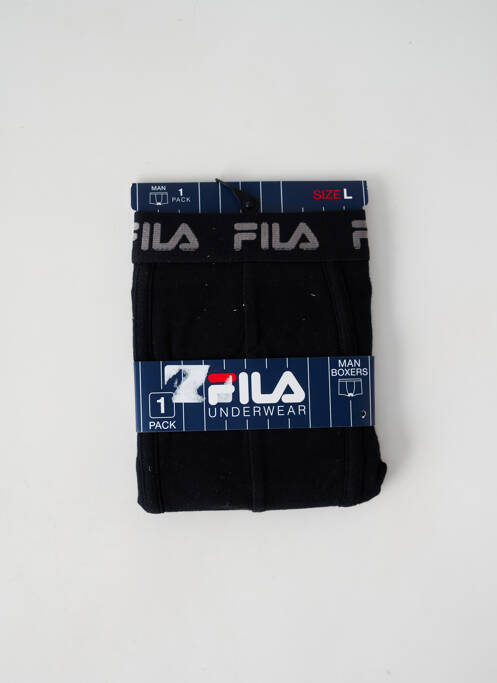 Boxer noir FILA pour homme