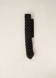 Cravate imprimé pois noir THE KOOPLES homme