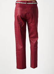 Pantalon chino rouge C'EST BEAU LA VIE pour femme seconde vue