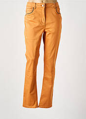 Pantalon slim orange DIANE LAURY pour femme seconde vue