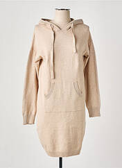 Robe pull beige C'EST BEAU LA VIE pour femme seconde vue