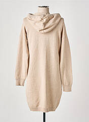 Robe pull beige C'EST BEAU LA VIE pour femme seconde vue