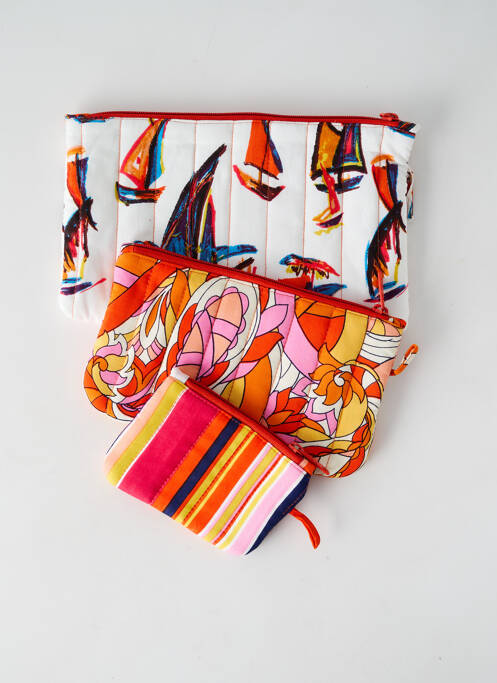 Trousse orange SURKANA pour femme