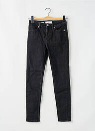 Jeans skinny taille normale taille normale noir MANGO femme