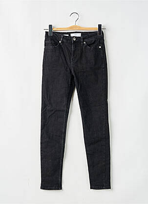 Jeans skinny taille normale taille normale noir MANGO femme