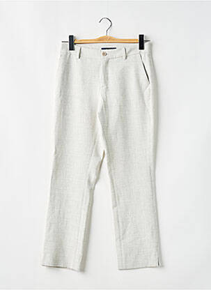 Pantalon 7/8 stretch taille normale gris ISLOW femme