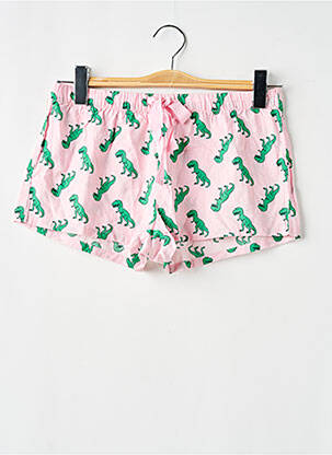 Pyjama coupe droite rose FOREVER 21 femme