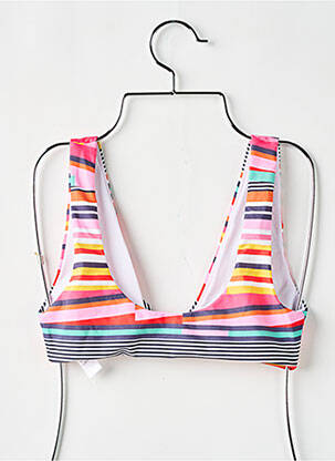 Haut de maillot de bain stretch haut triangles rouge ASOS femme
