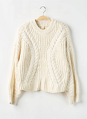 Pull beige H&M pour femme