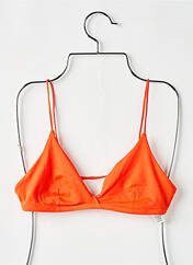 Haut de maillot de bain orange WEEKDAY pour femme seconde vue