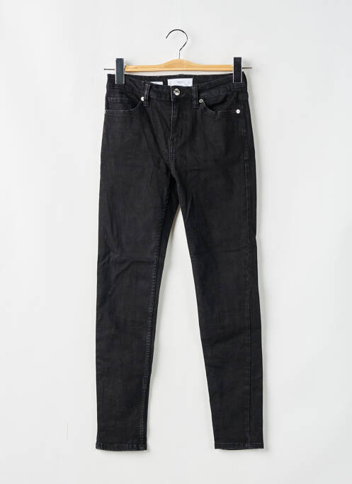 Jeans skinny taille normale taille normale noir MANGO femme
