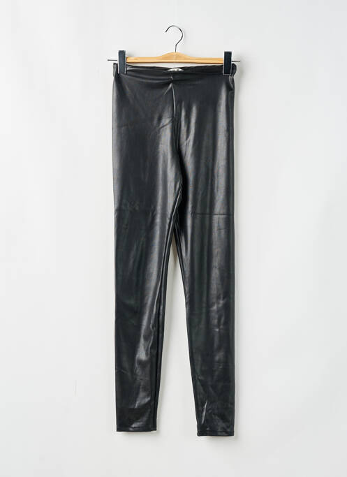 Legging effet matière satinée taille haute noir H&M femme