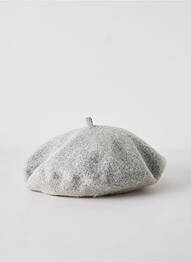 Bonnet maille opaque gris H&M femme