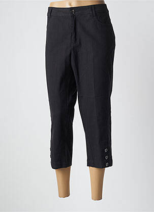Pantacourt stretch taille normale noir CISO femme