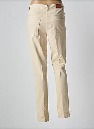 Pantalon slim stretch taille normale beige SEE YOU femme