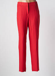 Pantalon slim taille élastique taille normale rouge MERI & ESCA femme