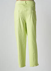 Pantalon droit jaune SEE YOU pour femme seconde vue