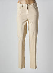 Pantalon slim beige SEE YOU pour femme seconde vue