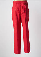 Pantalon slim rouge MERI & ESCA pour femme seconde vue