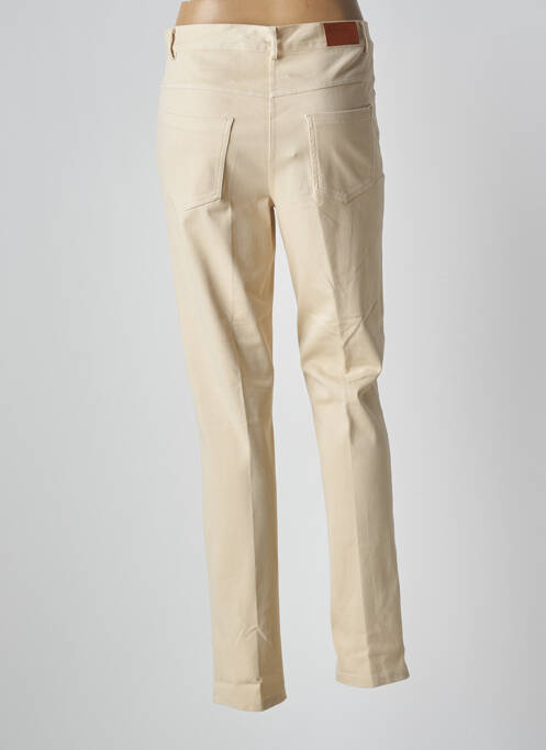 Pantalon slim beige SEE YOU pour femme