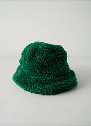 Bonnet forme bob vert NUMERO 6 femme