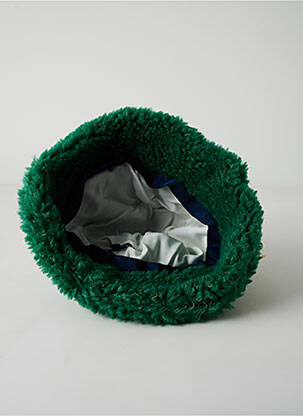 Bonnet forme bob vert NUMERO 6 femme